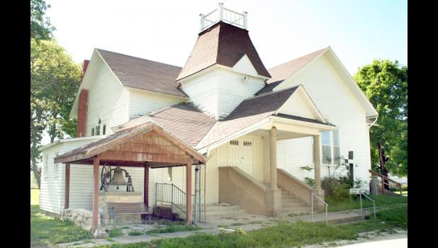 The Soldier United Methodist Church, chartered in 1878, is located at 204 Second St. in Soldier. (Photo by Brian Sanders)