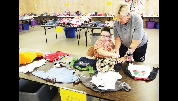 Jackson County Sort Program Jackson County Kids Closet teams with SGS Connections | The Holton Recorder
