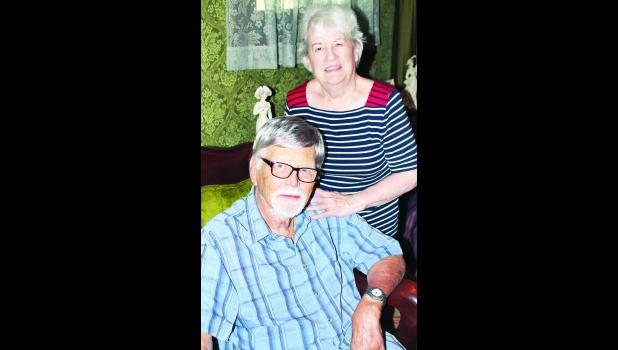 by Brian Sanders Bob Brown, shown above with his wife, Marilyn, is retiring as the organist and choir director at Holton's First Untied Methodist Church.