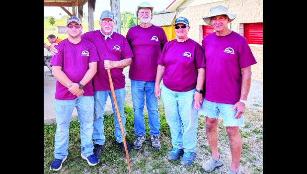 Photo courtesy of First Baptist Church Shown from left to right in the photo above are James Oswald, Dave Snyder, Randy Miller, Jill Bleier and Lynn Rieschick, who recently represented Holton First Baptist Church on a recent, week-long mission trip to southeast Kentucky to provide aid to the Christian Appalachian Project (CAP) organization. This is the church’s third mission trip to the region to help families in extreme poverty by working with CAP, it was reported.