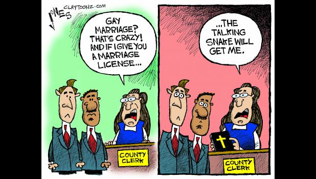 cartoon by Clay Jones