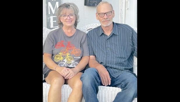 Kenny (shown at right) and Kellie Bryan (at left) of Hoyt have been named grand marshals of the Pride of Hoyt Days parade. The southern Jackson County community’s annual celebration is set for Saturday, Aug. 29. (Photo courtesy of Jessica Bryan)