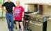 Dave Powelson (shown above at left), Holton VFW Post 1367 quartermaster, and Sharon Spiker (second from left), Mary L. Bair American Legion Auxiliary president, are proud to show off new kitchen equipment now in place at Holton’s Veterans Club, where Saturday morning breakfasts will resume on Aug. 8.