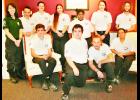 Members of the second AmeriCorps team to visit Holton include, front row, from left, Daniel Vento, John Casertano, Sam Fletcher and Angelina Jimenez. Back row, from left: team leader Kerry Aszklar, Ashley James, Julia Hamer, Lainey Castle, Margaret Water’s, Brittney Donovan and Mark Lisowski. The team will be in Holton through April 1 to perform various community service projects.