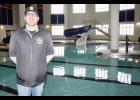 Nathan Hale (shown above), director of The Boys and Girls Club of the Prairie Band Potawatomi Nation since 2009, said the club’s 90,000-gallon indoor pool was recently renovated. The club, which has been active since 1998, continues to grow, Hale said. (Photo by Brian Sanders)