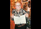 Robert Stapel, a Jackson County native living west of Meriden, earned his Purple Heart in the Korean War. (Photo by Brian Sanders)