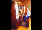 Lucas White (shown above) recently transported a 1941 Möller Opus pipe organ from Philadelphia, Pa. to the Circleville United Methodist Church. The organ includes 198 pipes self-contained in an eight-foot cabinet.