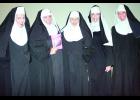 From left to right, Carrie Holliday, Mallory Jacobs, Carol Totten, Erin Fox and Shannon Wittmer make up the cast of "Nunsense," to be presented by Holton Community Theatre on Saturday and Sunday, Oct. 10 and 11 at Penny's on Holton's Town Square. Wittmer also directed the musical comedy.