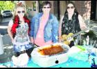 On Saturday, these “rockstars” from Holton National Bank had the best tasting chili, according to the four judges at the annual Chili Cook-Off. Those pictured are (from left) Ashley Gray Cureton, Jenny Reed and Vanessa Ogden. The women donated their $50 prize to the Banner Creek Science Center & Observatory.