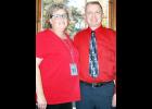 Longtime educators Cari (left) and Vern Andrews of Holton will be inducted into the Holton/Jackson County Chamber of Commerce Hall of Fame for their work in the community — Vern with Charitable Vending and the Dolly Parton Imagination Library and Cari with the Banner Creek Science Center and Observatory. (Photo by Brian Sanders)