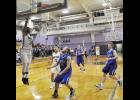 Royal Valley senior Leondre Hale goes up for a lay up against Holton on Tuesday, Dec. 6.