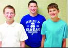 Royal Valley Middle School students (from left) Colin Caviness, Luke Boyden and Colin Everts have won the Lowell Milken Center for Unsung Heroes’ 2016 Discovery Award for a documentary they created about Emma Darling Cushman, an American nurse who saved thousands of Armenian children during the Armenian genocide. (Submitted photo)