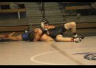 Holton wrestler Kolby Roush pins his ACCHS opponent this past week at the double dual in Holton with ACCHS and Royal Valley.